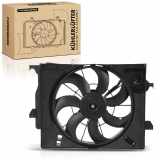 Frankberg 1x Motorkühller Einfachlüfter mit Kühlerlüfterrahmen Hyundai Accent IV RB KIA Rio III UB 1.4L 1.6L