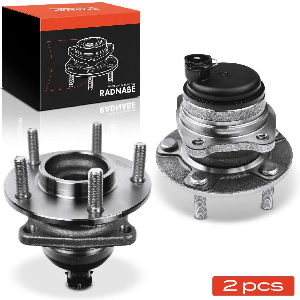 2x Radnabe Radlagersatz Hinterachse beidseitig für Chrysler Voyager IV Voyager/Grand III Dodge Caravan