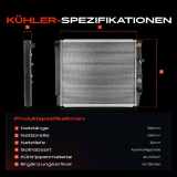 1x Kühler Wasserkühler Motorkühler für Volvo 960 S90 V90 2.5L 2.9L 1990-1998