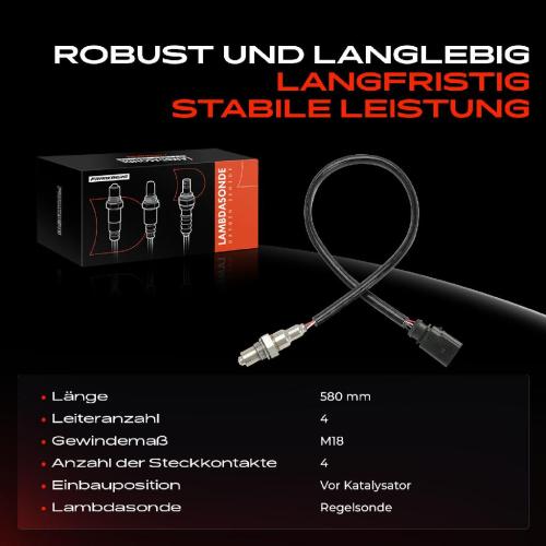 Frankberg 1x Lambdasonde Regelsonde Vor Katalysator für VW Amarok Pritsche/Fahrgestell 2HA 2HB S1B S6B S7A S7B Bild Frankberg 1x Lambdasonde Regelsonde Vor Katalysator für VW Amarok Pritsche/Fahrgestell 2HA 2HB S1B S6B S7A S7B