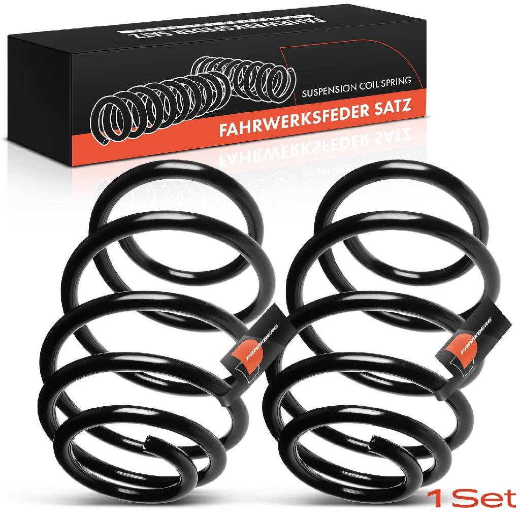 2x Fahrwerksfeder Hinterachse für Jeep Cherokee KJ 2.4L 2.5L 2.8L 3.7L 2001-2008