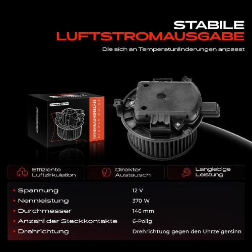 Frankberg 1x Gebläsemotor Innenraumgebläse für Opel Astra K Sports Tourer B16 1.0L-1.6L Bild Frankberg 1x Gebläsemotor Innenraumgebläse für Opel Astra K Sports Tourer B16 1.0L-1.6L