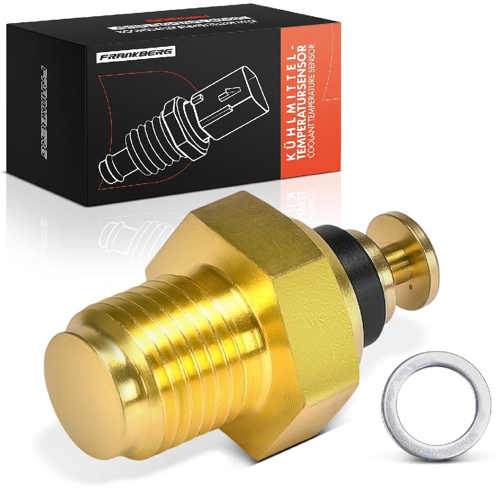 Frankberg 1x Kühlmitteltemperatur Sensor Temperatursensor für VW Golf I Cabriolet Polo Classic Passat Audi