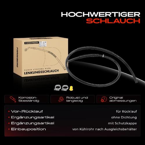 1x Ausgleichsbehälter Schlauch für Volvo XC90 I 275 2002-2014 Bild 1x Ausgleichsbehälter Schlauch für Volvo XC90 I 275 2002-2014