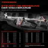 1x Wischergestänge Vorne für Audi A4 Avant 8D Passat Variant 3B