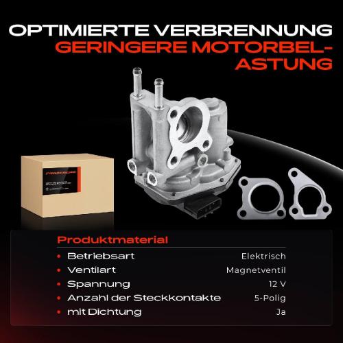 Frankberg 1x AGR-Ventil Abgasrückführungsventil für Toyota Dyna Pritsche/Fahrgestell Hilux VII Pick-up Bild Frankberg 1x AGR-Ventil Abgasrückführungsventil für Toyota Dyna Pritsche/Fahrgestell Hilux VII Pick-up