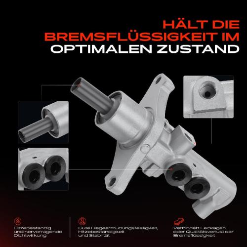 1x Hauptbremszylinder Bremszylinder für VW Amarok 2HA 2HB S1B S6B S7A S7B 2.0L 3.0L Bild 1x Hauptbremszylinder Bremszylinder für VW Amarok 2HA 2HB S1B S6B S7A S7B 2.0L 3.0L