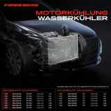 1x Kühler Wasserkühler Motorkühler für VW New Beetle Cabriolet 1C1 9C1 1Y7 1999-2010