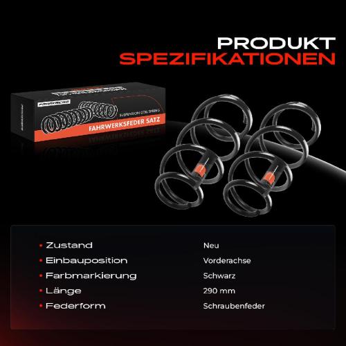 Frankberg 2x Fahrwerksfeder Vorderachse für Opel Astra G F08 T98 F07 F69 Vectra B J96 38 Bild Frankberg 2x Fahrwerksfeder Vorderachse für Opel Astra G F08 T98 F07 F69 Vectra B J96 38