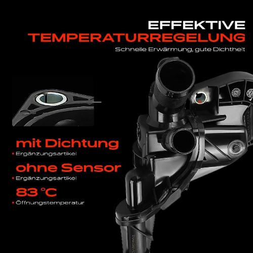 Frankberg 1x Thermostat Kühlmittel für Dacia Logan II Sandero II Renault Captur I Clio IV Bild Frankberg 1x Thermostat Kühlmittel für Dacia Logan II Sandero II Renault Captur I Clio IV
