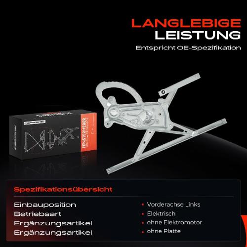 1x Fensterheber Vorne Links für Renault Megane III KZ0/1 B3 Bild 1x Fensterheber Vorne Links für Renault Megane III KZ0/1 B3