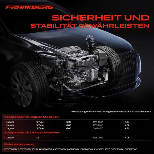 2x Motorlager Vorne Links für Jaguar S-Type Lincoln LS 3.0L-4.2L Bild 2x Motorlager Vorne Links für Jaguar S-Type Lincoln LS 3.0L-4.2L