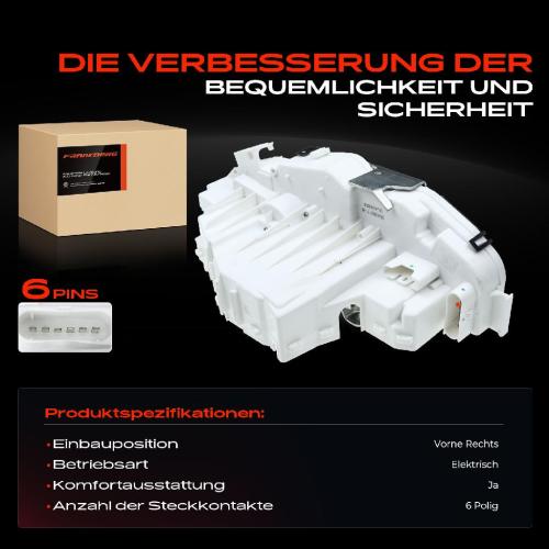 1x Türschloss Vorne Rechts für Mercedes-Benz S-Klasse V221 W221 S-Klasse Coupe C216 2.1L 3.0L 2005-2013 Bild 1x Türschloss Vorne Rechts für Mercedes-Benz S-Klasse V221 W221 S-Klasse Coupe C216 2.1L 3.0L 2005-2013