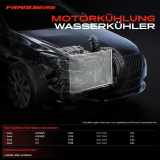 1x Kühler Wasserkühler Motorkühler für Saab 9-5 YS3E 2.0L 2.3L 2002-2009