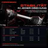 1x Antriebswelle Vorderachse Rechts für Ford Focus II DA DP HCP C-Max DM Volvo C70 542