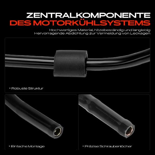 1x Kühlerschlauch Wasserschlauch für BMW X5 F15 F85 X6 F16 F86 2013-2019 4.4L Bild 1x Kühlerschlauch Wasserschlauch für BMW X5 F15 F85 X6 F16 F86 2013-2019 4.4L