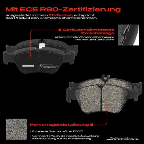 4x Bremsbeläge Vorderachse für Mercedes-Benz C-Klasse W202 S202 C208 A208 W210 S210 R170 1993-2004 Bild 4x Bremsbeläge Vorderachse für Mercedes-Benz C-Klasse W202 S202 C208 A208 W210 S210 R170 1993-2004
