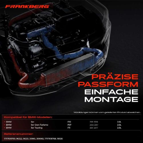 1x Ladeluftkühler Turbokühler für BMW 5er F07 F10 F11 520i 528i 2010-2016 2.0L Bild 1x Ladeluftkühler Turbokühler für BMW 5er F07 F10 F11 520i 528i 2010-2016 2.0L