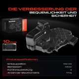 1x Türschloss Hinten Links für Ford C-Max Focus II Stufenheck Turnier 1.6L 1.8L 2.0L 1.4L 2.5L Bj ab 2003