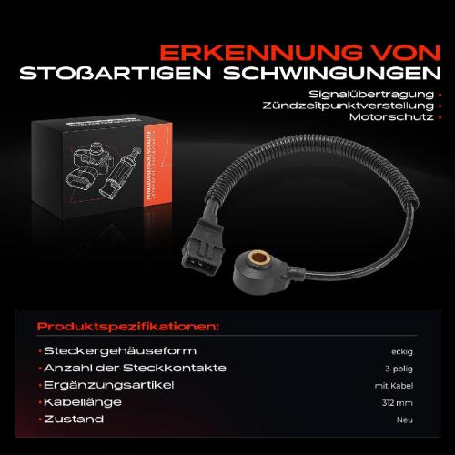 1x Klopfsensor Klopfgeber für Hyundai Santa Fé II CM KIA Magentis MG 2.7L Bild 1x Klopfsensor Klopfgeber für Hyundai Santa Fé II CM KIA Magentis MG 2.7L