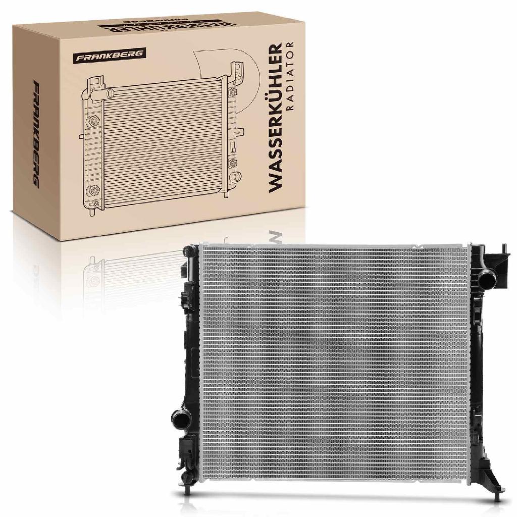 Frankberg 1x Kühler Wasserkühler Motorkühler für Nissan Qashqai 2 SUV Renault Espace V Kadjar