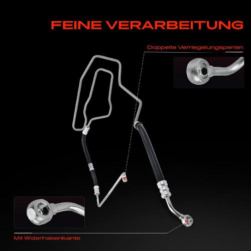 1x Servolenkung Schlauch für VW Golf IV Bora 1J Audi A3 8L Skoda Octavia I 1U 1.9L Bild 1x Servolenkung Schlauch für VW Golf IV Bora 1J Audi A3 8L Skoda Octavia I 1U 1.9L