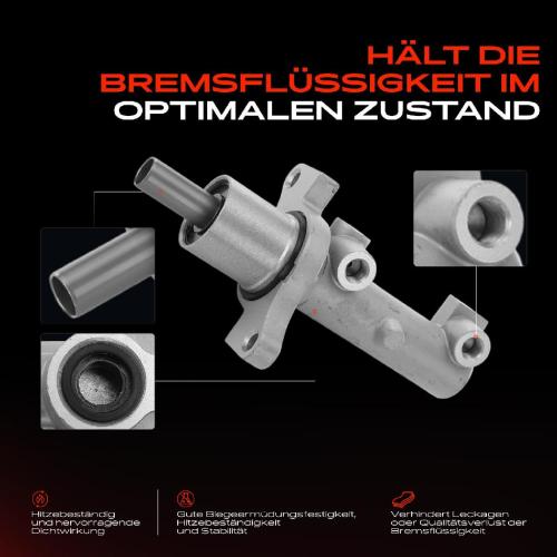 1x Hauptbremszylinder Bremszylinder für Peugeot 407 6D 6C Coupe 6E SW 2004-2011 Bild 1x Hauptbremszylinder Bremszylinder für Peugeot 407 6D 6C Coupe 6E SW 2004-2011