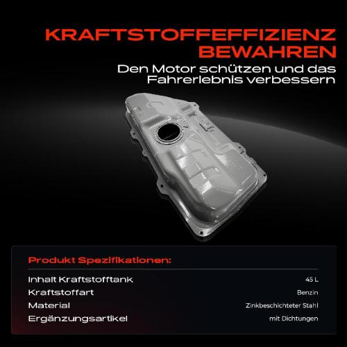 Frankberg 1x Kraftstofftank Kraftstoffbehälter für Hyundai Accent 3 MC KIA Rio 1.4L Bild Frankberg 1x Kraftstofftank Kraftstoffbehälter für Hyundai Accent 3 MC KIA Rio 1.4L