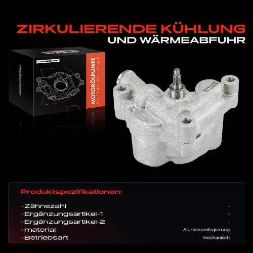 Frankberg 1x Ölpumpe für Renault Megane IV K9A/M/N Fluence Dacia Duster Lodgy Dokker Bild Frankberg 1x Ölpumpe für Renault Megane IV K9A/M/N Fluence Dacia Duster Lodgy Dokker