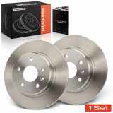 Frankberg 2x Bremsscheiben Hinterachse für Opel Ampera-E Astra K Kasten/Kombi Kasten/Schrägheck Sports Tourer