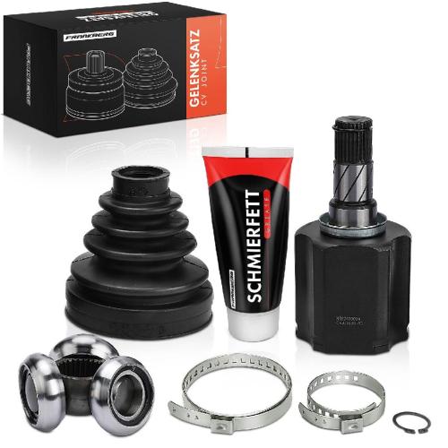 Frankberg 1x Antriebswelle Gelenksatz Vorderachse Links für Nissan Qashqai I Renault Koleos I 2.0L Bild Frankberg 1x Antriebswelle Gelenksatz Vorderachse Links für Nissan Qashqai I Renault Koleos I 2.0L
