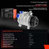 1x Klimakompressor für BMW 3er F31 F30 F80 5er F10 F18 6er F12 F13 7er X5 X6 2010-2019