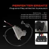 1x Widerstand Vorwiderstand Gebläsemotor für Mercedes-Benz Benz W124 S124 A124