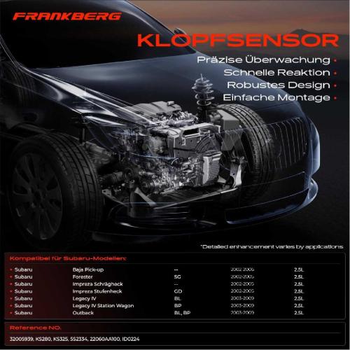 1x Klopfsensor Klopfgeber für Subaru Impreza Forester Legacy 4 Outback Baja 2.5L Bild 1x Klopfsensor Klopfgeber für Subaru Impreza Forester Legacy 4 Outback Baja 2.5L