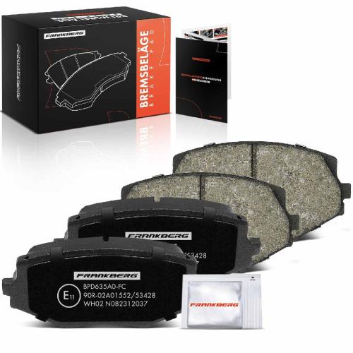 4x Bremsbeläge Vorderachse für Mazda MX-5 I II NA NB 1.6L 1.8L 1993-2005 1993-2005 Bild 4x Bremsbeläge Vorderachse für Mazda MX-5 I II NA NB 1.6L 1.8L 1993-2005 1993-2005