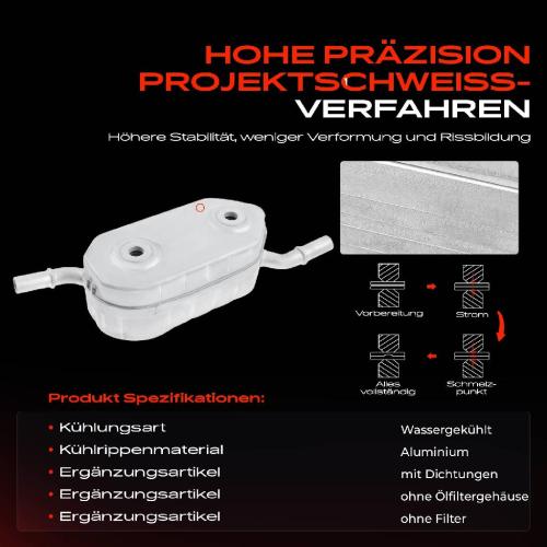 1x Ölkühler Motoröl für Citroën Jumper Peugeot Boxer 244 Z 2.8L 2002-2006 Bild 1x Ölkühler Motoröl für Citroën Jumper Peugeot Boxer 244 Z 2.8L 2002-2006