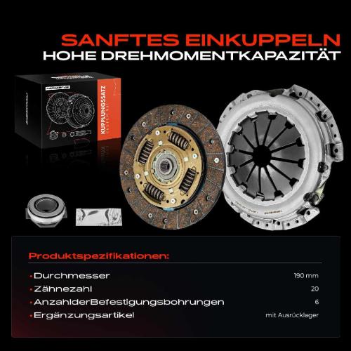 1x Kupplungssatz für Fiat Brava 182 Bravo I Marea 185 Marea Weekend Lancia Y 840 1.4L Bild 1x Kupplungssatz für Fiat Brava 182 Bravo I Marea 185 Marea Weekend Lancia Y 840 1.4L