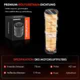 1x Luftfilter Filtereinsatz für Mercedes-Benz E-Klasse W211 S211 S-Klasse W220