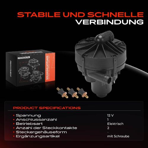 1x Sekundärluftpumpe für Mercedes-Benz C-Klasse E-Klasse Coupe T-Model SLK 2.0L Bild 1x Sekundärluftpumpe für Mercedes-Benz C-Klasse E-Klasse Coupe T-Model SLK 2.0L