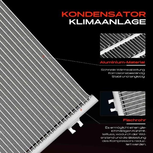 1x Kondensator Klimaanlage für Hyundai Terracan HP 2.5L 2.9L 3.5L 2001-2006 Bild 1x Kondensator Klimaanlage für Hyundai Terracan HP 2.5L 2.9L 3.5L 2001-2006
