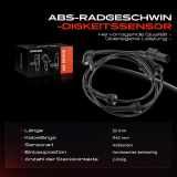 1x ABS Sensor Vorderachse beidseitig für Fiat 500 C 500/595/695 500C/595C/695C Ford KA 0.9L 2007-2017