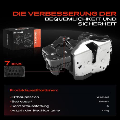 1x Türschloss Vorne Links für BMW 3er E46 3er Touring 1.6L 1.8L 1.9L 2.0L 2.2L 2.5L 2.9L 3.0L 2000-2005 Bild 1x Türschloss Vorne Links für BMW 3er E46 3er Touring 1.6L 1.8L 1.9L 2.0L 2.2L 2.5L 2.9L 3.0L 2000-2005