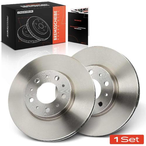 2x Bremsscheiben Vorderachse für Volvo 850 Kombi 960 II C70 I Cabriolet Coupe S70 S90 V70 V90 Bild 2x Bremsscheiben Vorderachse für Volvo 850 Kombi 960 II C70 I Cabriolet Coupe S70 S90 V70 V90