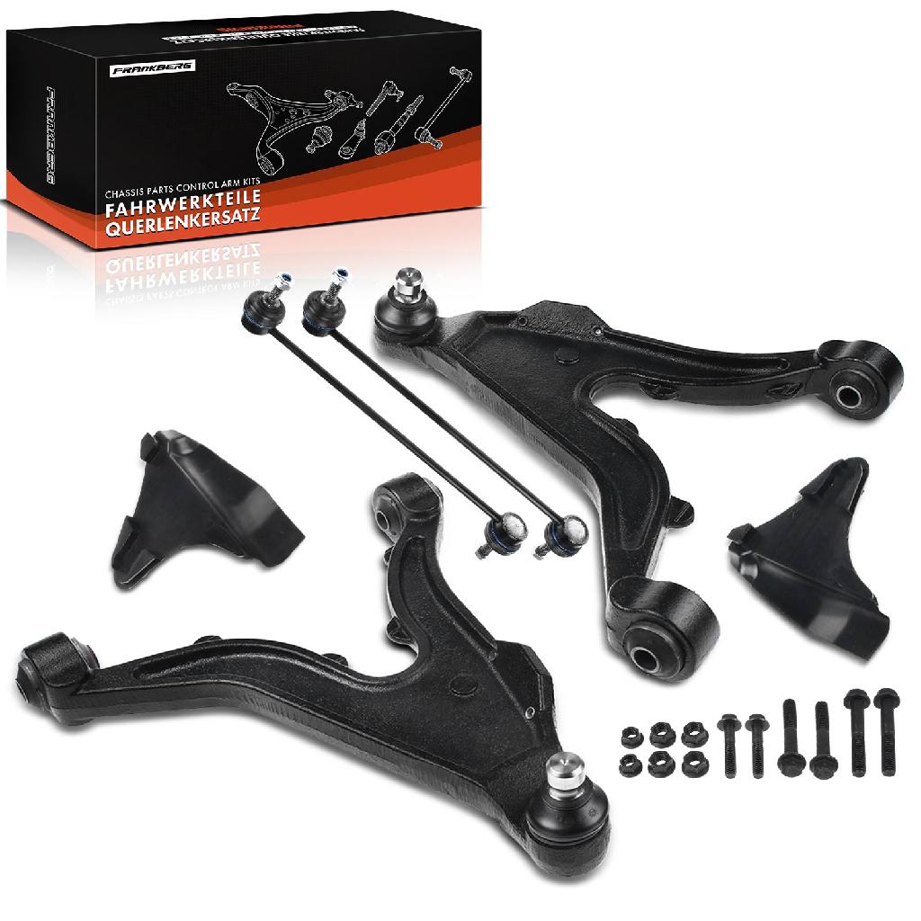 Frankberg 1x Querlenker Satz Vorderachse für Volvo 850 854 850 Kombi 855 S70 874 V70 I 875 876 2.0L 2.3L 2.4L 1991-2000