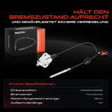 1x Seilzug Feststellbremse Vorderachse beidseitig für Ford Fiesta CB1 CCN B-Max KA Mazda 2 DE