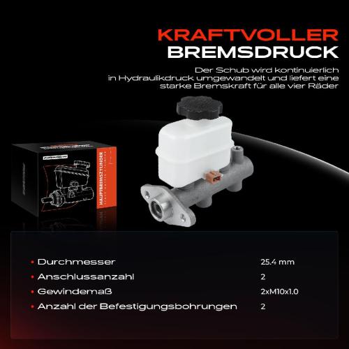 1x Hauptbremszylinder Bremszylinder für Hyundai Sonata IV EF KIA Magentis GD MS Bild 1x Hauptbremszylinder Bremszylinder für Hyundai Sonata IV EF KIA Magentis GD MS