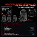 4x Parksensor PDC Sensor Vorne und Hinten für Opel Astra T98 Corsa Meriva Saab 9-3