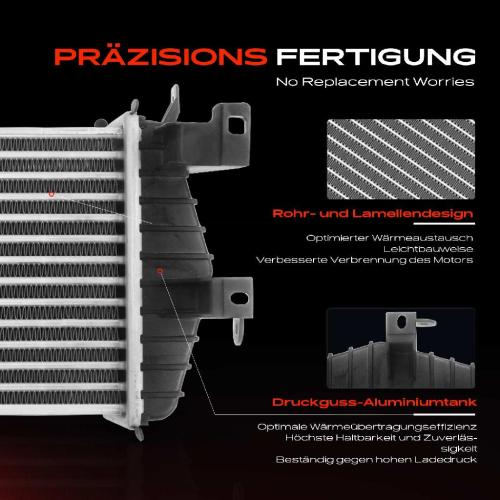 1x Ladeluftkühler Turbokühler für Opel Astra H Astra Klasseic Zafira 1.7L Bild 1x Ladeluftkühler Turbokühler für Opel Astra H Astra Klasseic Zafira 1.7L