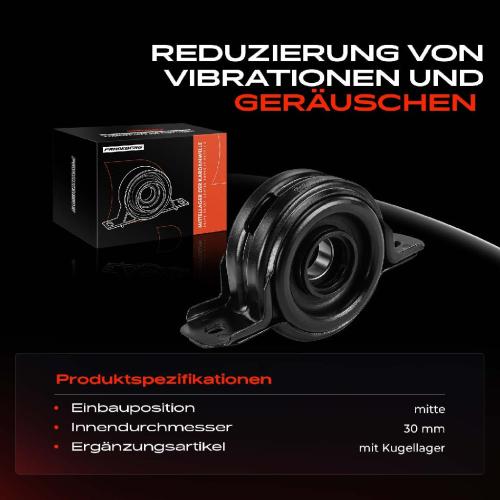 1x Lagerung Gelenkwelle Kardanwellenlager für Hyundai H-1/Starex Bus A1 Cargo TQ Bild 1x Lagerung Gelenkwelle Kardanwellenlager für Hyundai H-1/Starex Bus A1 Cargo TQ
