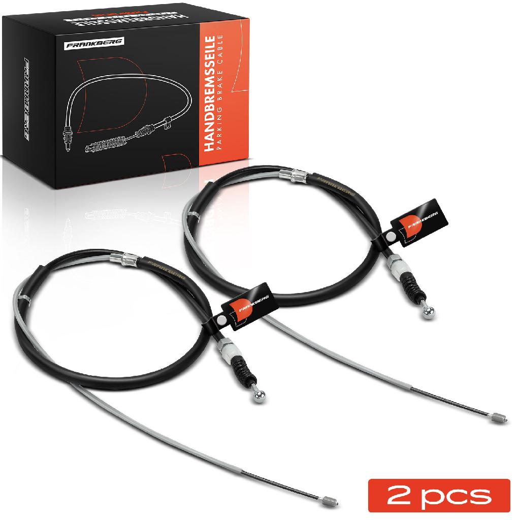 2x Seilzug Feststellbremse Hinterachse beidseitig für VW Beetle Cabriolet 5C1 5C2 5C7 5C8 1.2L 1.4L